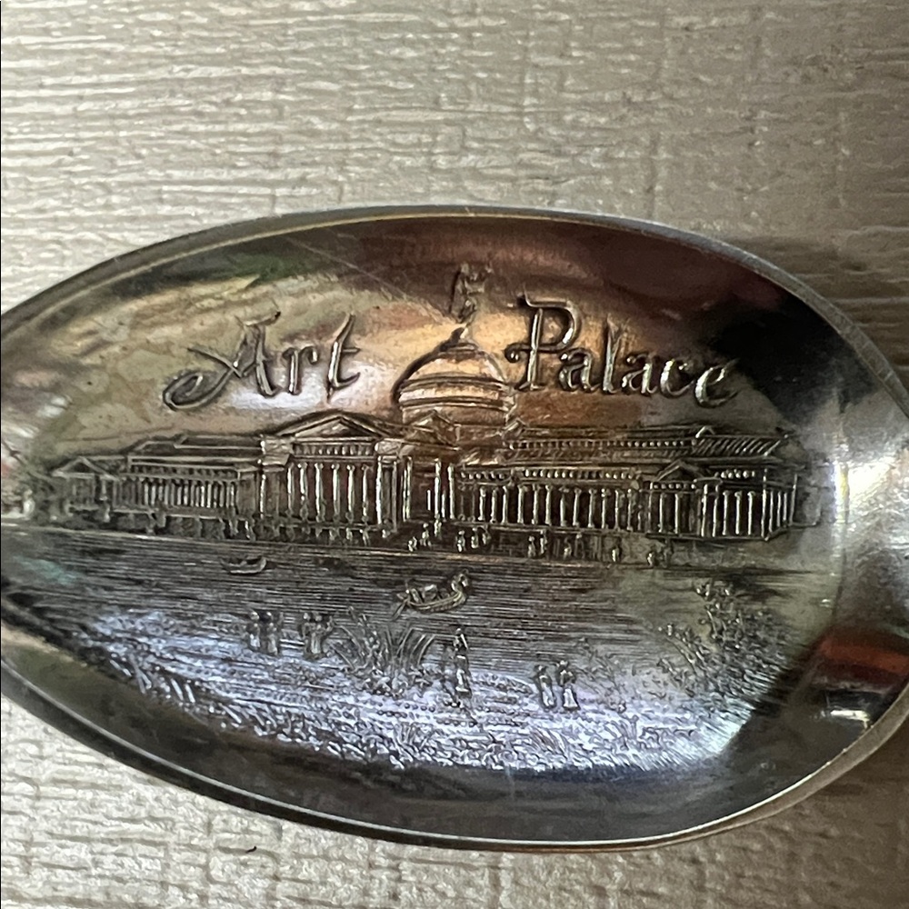Touch&Feel 133 years old Spoon, built in 1893. Silver Plated
